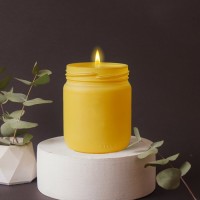 Kokulu Cam Mum – Sütlü Kahve